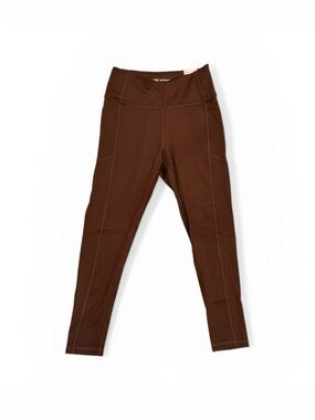Victoria's Secret Legging High Rise 7/8 Length Size 10 in Brown